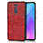 Soft Luxury Leather Snap On Case Cover R03 for Xiaomi Mi 9T Pro Red