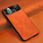 Soft Luxury Leather Snap On Case Cover R04 for Apple iPhone 11 Pro Orange
