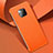 Soft Luxury Leather Snap On Case Cover R04 for Huawei Mate 20 Pro Orange
