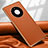 Soft Luxury Leather Snap On Case Cover R04 for Huawei Mate 40 Pro Orange
