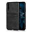 Soft Luxury Leather Snap On Case Cover R04 for Huawei Nova 5T Black