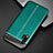 Soft Luxury Leather Snap On Case Cover R04 for Huawei Nova 6 5G Green