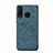 Soft Luxury Leather Snap On Case Cover R04 for Huawei P30 Lite Blue