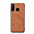 Soft Luxury Leather Snap On Case Cover R04 for Huawei P30 Lite XL Orange