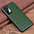 Soft Luxury Leather Snap On Case Cover R04 for Huawei P40 Pro Green