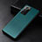 Soft Luxury Leather Snap On Case Cover R04 for Samsung Galaxy Note 20 Ultra 5G Green