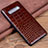 Soft Luxury Leather Snap On Case Cover R04 for Samsung Galaxy S10
