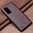 Soft Luxury Leather Snap On Case Cover R04 for Samsung Galaxy S20 Plus 5G