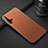 Soft Luxury Leather Snap On Case Cover R05 for Huawei Honor 20 Orange