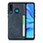 Soft Luxury Leather Snap On Case Cover R05 for Huawei P30 Lite XL Blue
