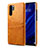 Soft Luxury Leather Snap On Case Cover R05 for Huawei P30 Pro New Edition Orange