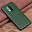 Soft Luxury Leather Snap On Case Cover R05 for OnePlus 8 Pro Green