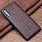Soft Luxury Leather Snap On Case Cover R05 for Xiaomi Mi A3