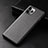 Soft Luxury Leather Snap On Case Cover R06 for Apple iPhone 11 Pro Max Black