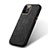 Soft Luxury Leather Snap On Case Cover R06 for Apple iPhone 12 Pro