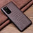 Soft Luxury Leather Snap On Case Cover R06 for Huawei Honor View 30 5G