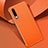 Soft Luxury Leather Snap On Case Cover R06 for Huawei P30 Orange