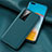 Soft Luxury Leather Snap On Case Cover R06 for Huawei P40 Cyan