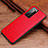 Soft Luxury Leather Snap On Case Cover R06 for Huawei P40 Pro Red