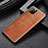 Soft Luxury Leather Snap On Case Cover R07 for Apple iPhone 11 Pro Max Orange