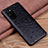 Soft Luxury Leather Snap On Case Cover R07 for Huawei Honor View 30 5G Black