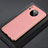 Soft Luxury Leather Snap On Case Cover R07 for Huawei Mate 30 Pro 5G Pink