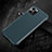 Soft Luxury Leather Snap On Case Cover R08 for Apple iPhone 11 Pro Max Cyan