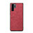 Soft Luxury Leather Snap On Case Cover R08 for Huawei P30 Pro Red