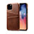 Soft Luxury Leather Snap On Case Cover R10 for Apple iPhone 11 Pro