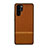 Soft Luxury Leather Snap On Case Cover R10 for Huawei P30 Pro New Edition Orange