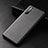 Soft Luxury Leather Snap On Case Cover S01 for Huawei Mate 40 Lite 5G Black
