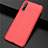 Soft Luxury Leather Snap On Case Cover S01 for Huawei Y8p Red