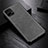 Soft Luxury Leather Snap On Case Cover S01 for Nothing Phone 1 Gray