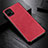 Soft Luxury Leather Snap On Case Cover S01 for Nothing Phone 1 Red