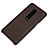 Soft Luxury Leather Snap On Case Cover S01 for OnePlus 7 Pro Brown
