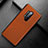 Soft Luxury Leather Snap On Case Cover S01 for OnePlus 8 Pro Orange