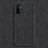 Soft Luxury Leather Snap On Case Cover S01 for OnePlus Nord N200 5G Black