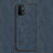 Soft Luxury Leather Snap On Case Cover S01 for OnePlus Nord N200 5G Blue