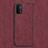 Soft Luxury Leather Snap On Case Cover S01 for OnePlus Nord N200 5G Red