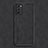 Soft Luxury Leather Snap On Case Cover S01 for Oppo A56 5G Black