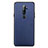 Soft Luxury Leather Snap On Case Cover S01 for Oppo A9 (2020) Blue