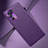 Soft Luxury Leather Snap On Case Cover S01 for Oppo Find X3 Lite 5G Purple