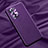 Soft Luxury Leather Snap On Case Cover S01 for Oppo Reno6 Pro+ Plus 5G Purple