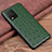 Soft Luxury Leather Snap On Case Cover S01 for Xiaomi Mi 10 Lite Green