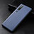 Soft Luxury Leather Snap On Case Cover S01 for Xiaomi Mi 10 Pro Blue