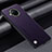 Soft Luxury Leather Snap On Case Cover S01 for Xiaomi Mi 10i 5G Purple