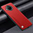 Soft Luxury Leather Snap On Case Cover S01 for Xiaomi Mi 10i 5G Red