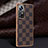 Soft Luxury Leather Snap On Case Cover S01 for Xiaomi Mi 12 5G Brown