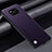 Soft Luxury Leather Snap On Case Cover S01 for Xiaomi Poco X3 Purple