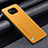 Soft Luxury Leather Snap On Case Cover S01 for Xiaomi Poco X3 Yellow